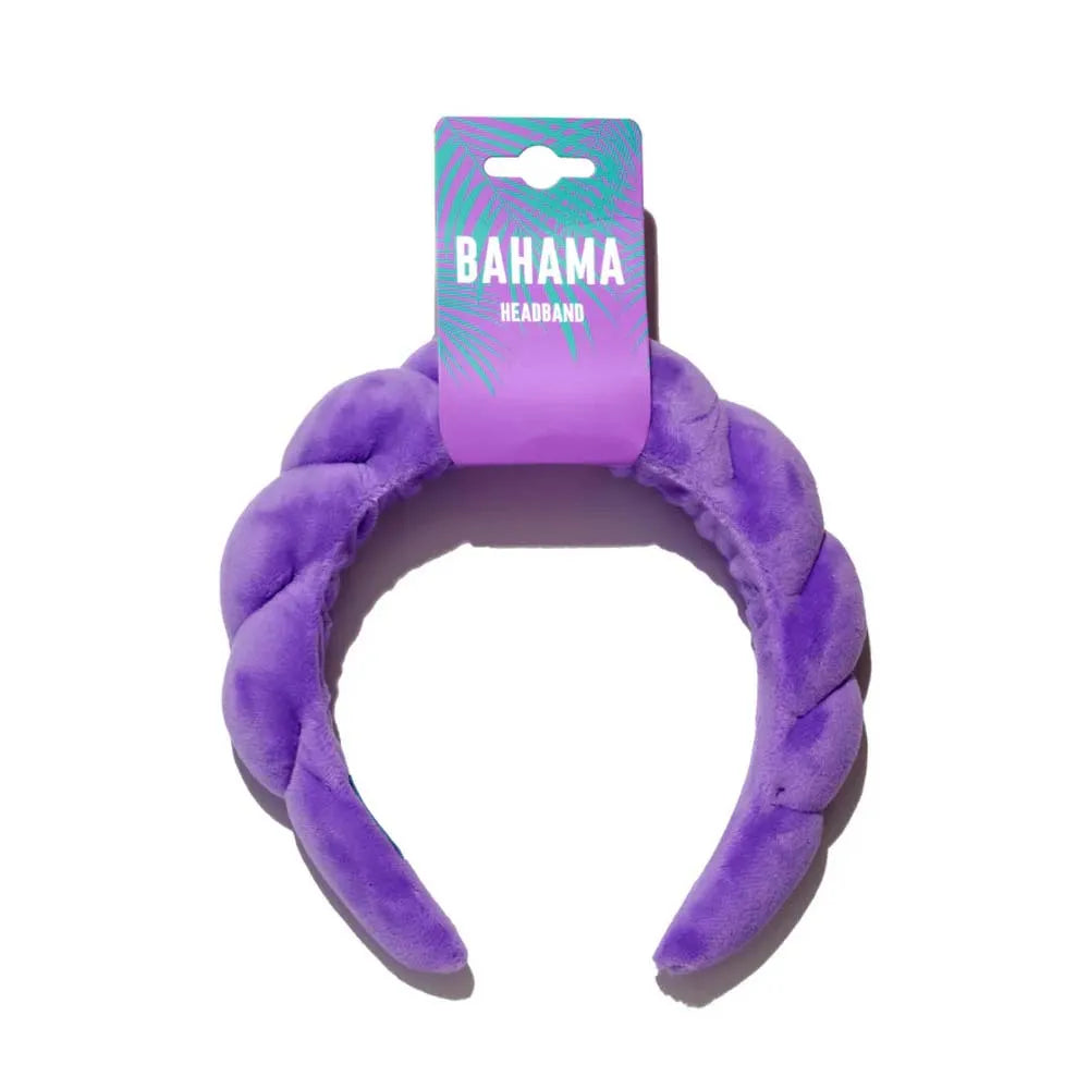 Bahama Purple Headband (Pack of 6)